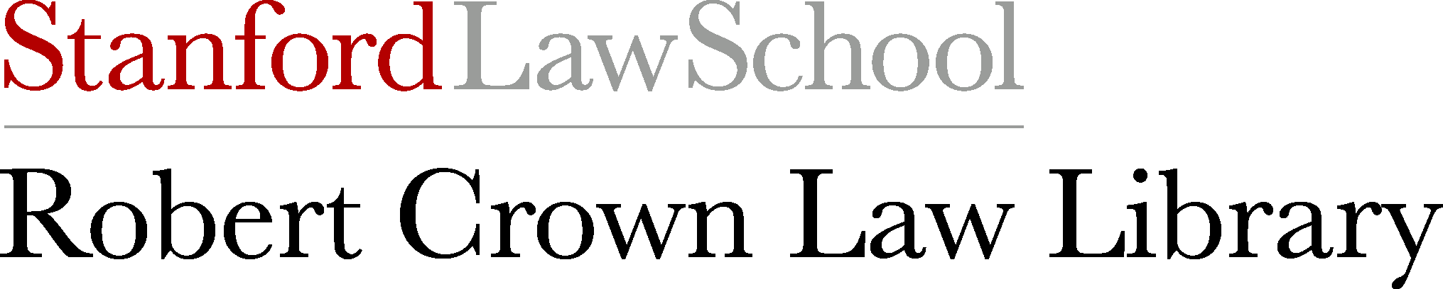 Stanford Law School, Robert Crown Law Library